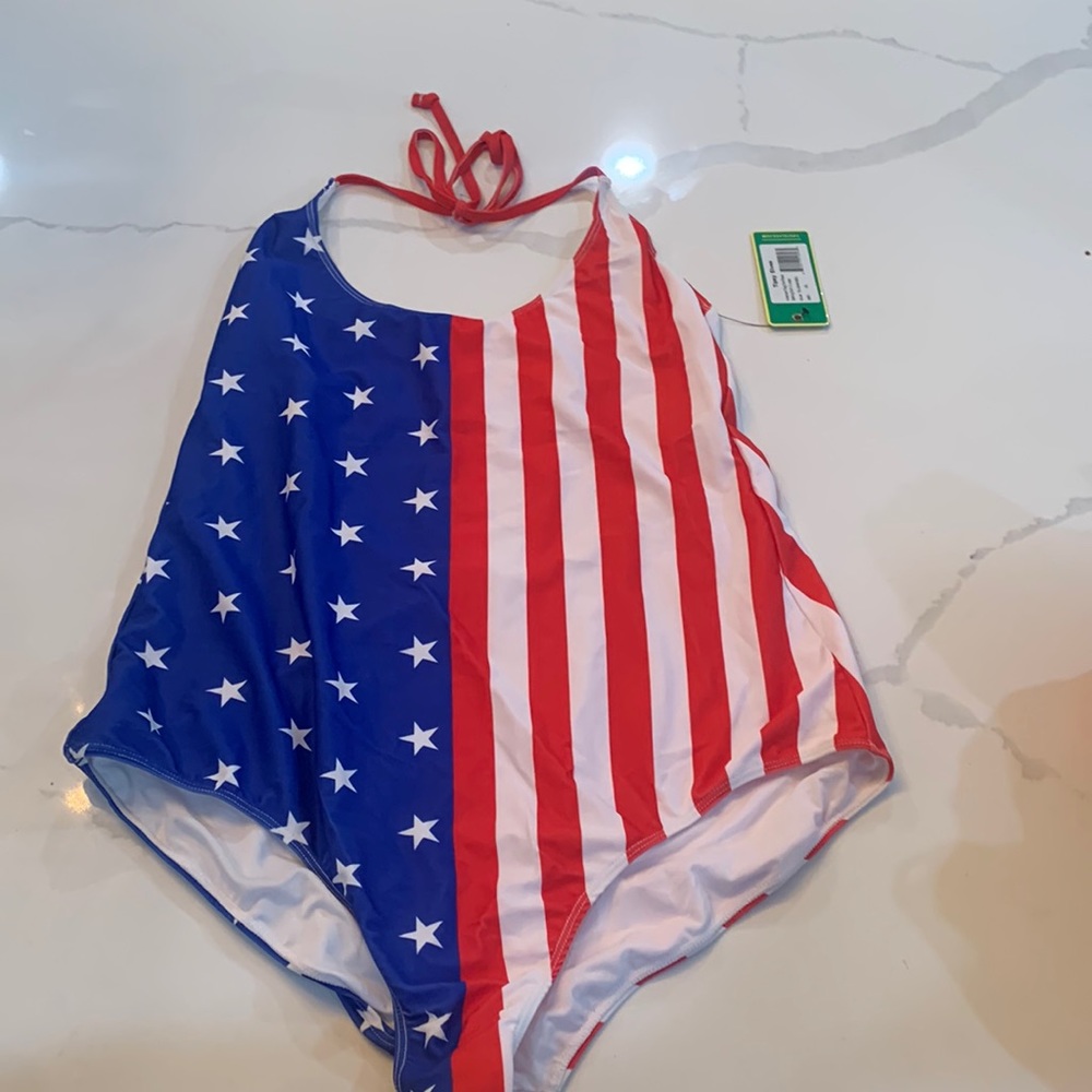 Tipsy Elves American flag swimsuit
